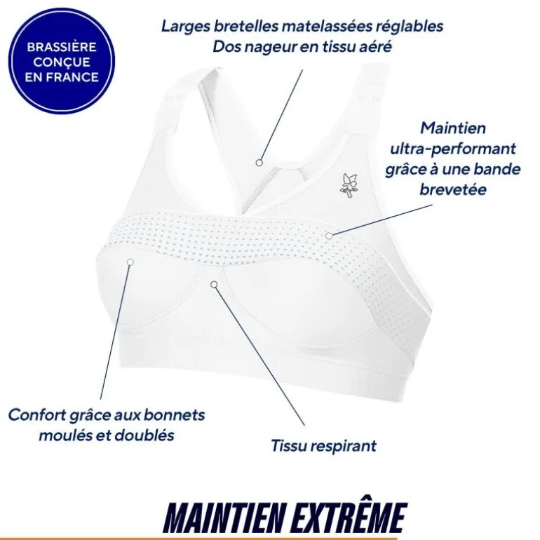 Thuasne Top Strap X-Back - Brassière de sport femme