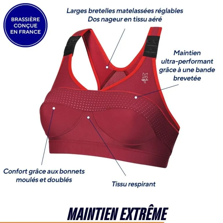 Thuasne Top Strap X-Back - Brassière de sport femme