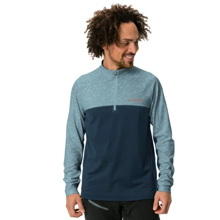 Vaude Men's Virt QZip LS Shirt II - Maillot vélo homme