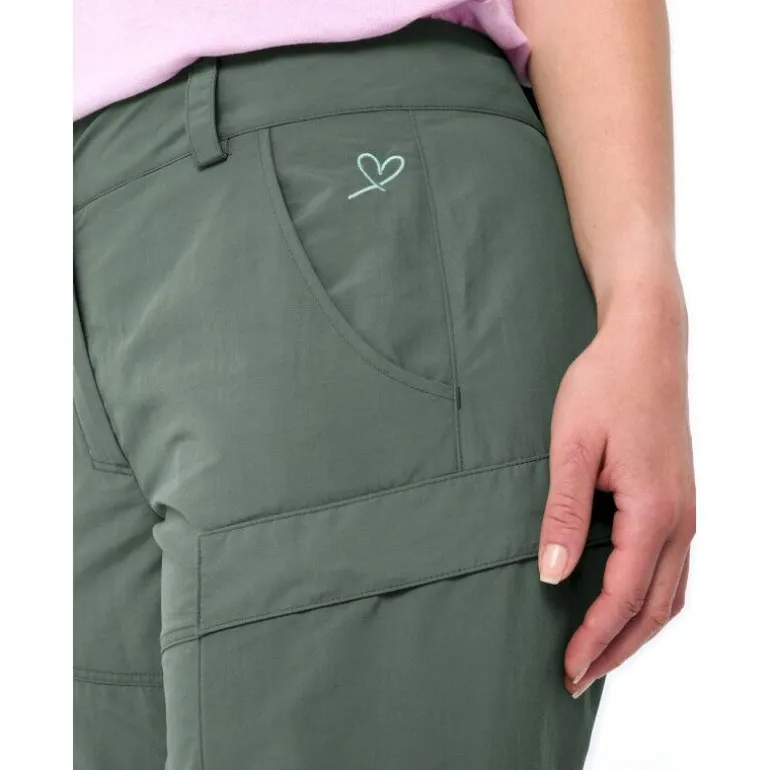 Vaude Women's Neyland Cargo ZO Pants - Pantalon randonnée convertible femme