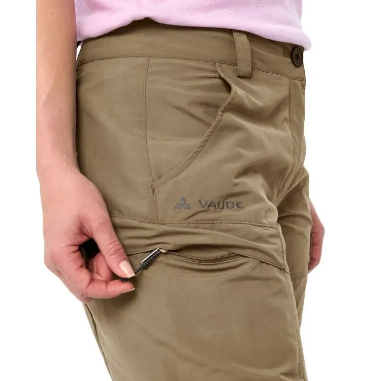 Vaude Women's Neyland Cargo ZO Pants - Pantalon randonnée convertible femme