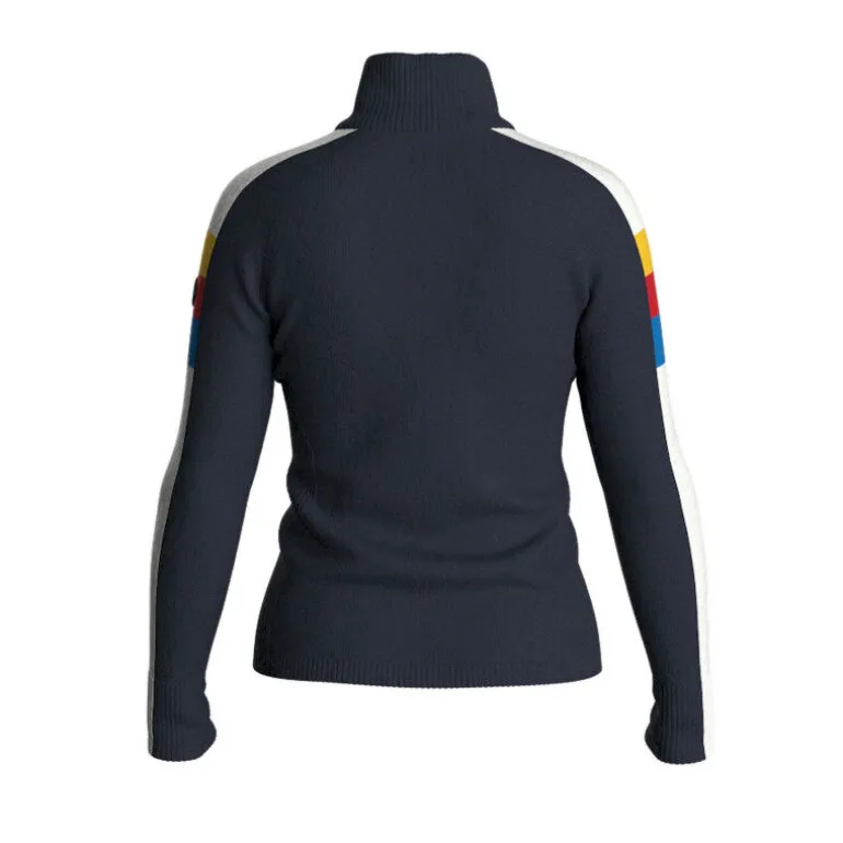 We Norwegians Varden Zip Up - Pull en laine mérinos femme