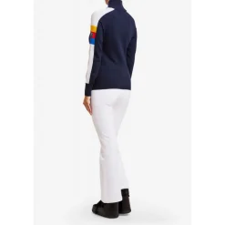 We Norwegians Varden Zip Up - Pull en laine mérinos femme
